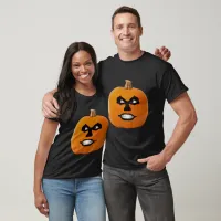 Jack O"Lantern Sinister Face Halloween Unisex T-Shirt