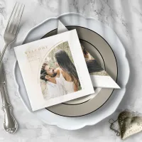 Boho Oasis Wedding Welcome Photo ID959 Paper Dinner Napkins