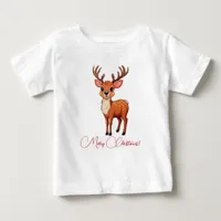 Ho-Ho-Ho! It's a Reindeer Kid! Baby T-Shirt