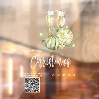 *~* Promotional AP20 Christmas Cheer QR Window Cling