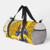 Radiant Guardian Angel  Duffle Bag