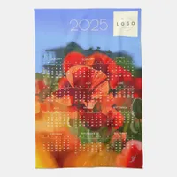 The poppy house professional 2025 calendar kitchen towel