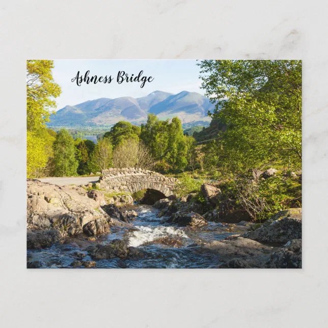 Ashness Bridge Lake District Postcard