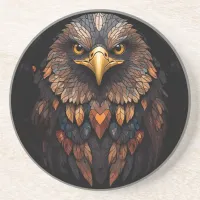 Majestic eagle Key Ring Coaster