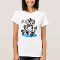 Cute Zebra EDS Awareness Ribbon T-Shirt