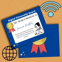 digital award school certificate reward