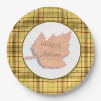 Halloween  Autumn Fall  Leaf Party paper Plates