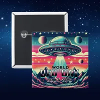 World UFO Day | July 2nd Button