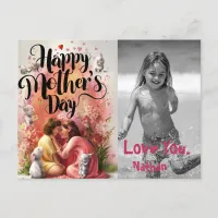 *~* Whimsical Loving Mother's Day Photo AP72 Holiday Postcard