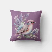 ... Purple Throw Pillow