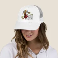 Celestial Angel of Light Trucker Hat