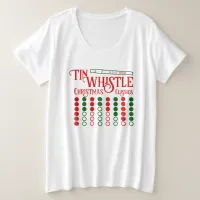 CUSTOMIZABLE Tin Whistle Christmas Classics Plus Size T-Shirt