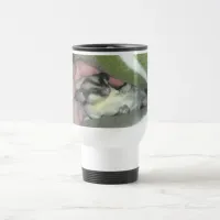 Sugar Glider Sleeping in Blanket Travel Mug