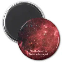 North America Nebula Infrared Magnet