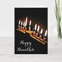 Happy Hanukkah May you Bless and Be Blessed Card