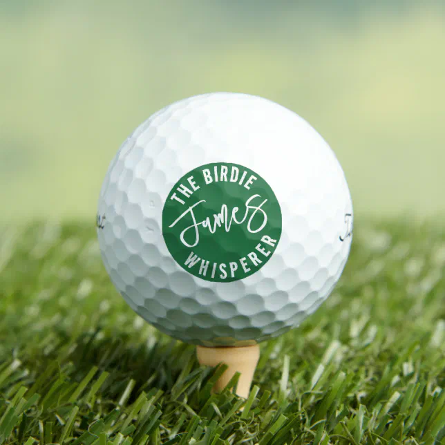 Funny The Birdie Whisperer Golf Balls