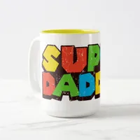 Super Daddio Father's Day Large Mug  for Gamer Dad