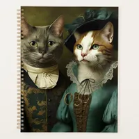 Cats in Fancy Dress Whimsical Planner