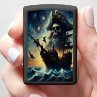 The Skull Captain's Ship Zippo Lighter