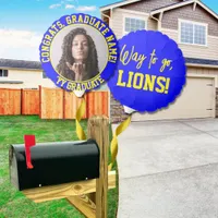 Gahanna Lincoln Lions Graduate Balloon for Mailbox