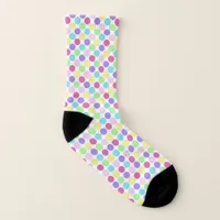 Fun Colorful Polka Dots Socks