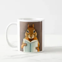 Coffee, Books and Squirrels  Coffee Mug