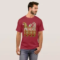 Strawberry Gnomes a Field of Strawberries Unisex T-Shirt