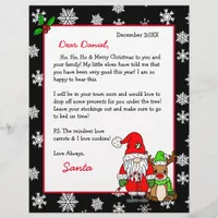 Personalized Letter from Santa for Children