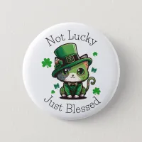 St. Patrick's Day Christian Button