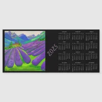 Lavender fields in the mountains - 2025 Calendar