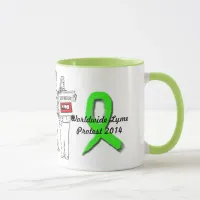 Worldwide Lyme Protest Mug
