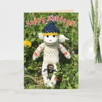 Sock Monkey - Nordic Christmas Cards