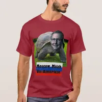 Moscow Mitch is Un-American, Turtle, Flag, ZFJ T-Shirt