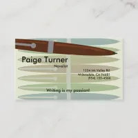 Pen Style Business Card