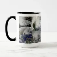 Satellite Collage View of Hurricane Sandy Mug