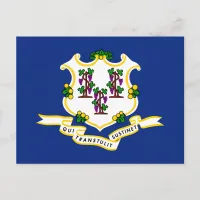 Thumbnail for Connecticut State Flag Postcard