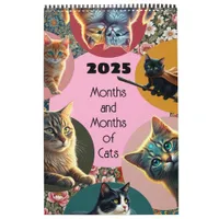 Cats months cat lover kitten crazy calendar