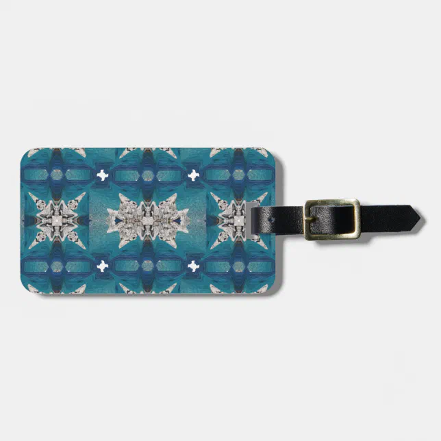 Marine landscape in Kaleidoscope Luggage Tag