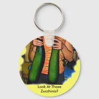 Don’t Hate My “Double Z” Zucchinis! Keychain