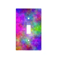 Colorful Plasma Light Switch Cover