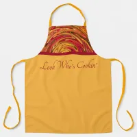 Colorful Fall Foliage Abstract Apron