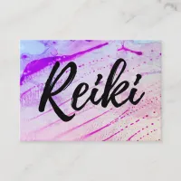 *~* Energy Reiki Practitioner Reiki Master Healer Business Card