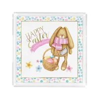 Happy Easter Everybunny ID640 Acrylic Tray