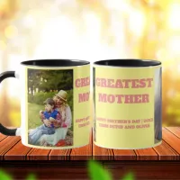 Coffee Mug with Text & Photo for Mother's Day