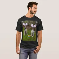 Easter Egg Hunt and Party Dogs Men's Dark T-Shirt