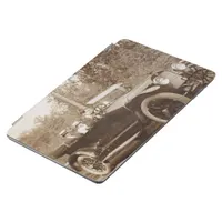 iPad Cover - Vintage Car in Sepia Tones