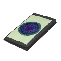 Ethereal Swirl Trifold Wallet