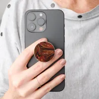 Cute Modern Elegant Copper Marble PopSocket