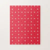 Christmas Holiday Charm Pattern 09 -  Jigsaw Puzzle