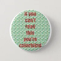 The Colorblind test Pinback Button